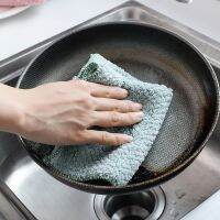 Dish Cloth Non-Stick Oil Wash Clean Towels Bowl