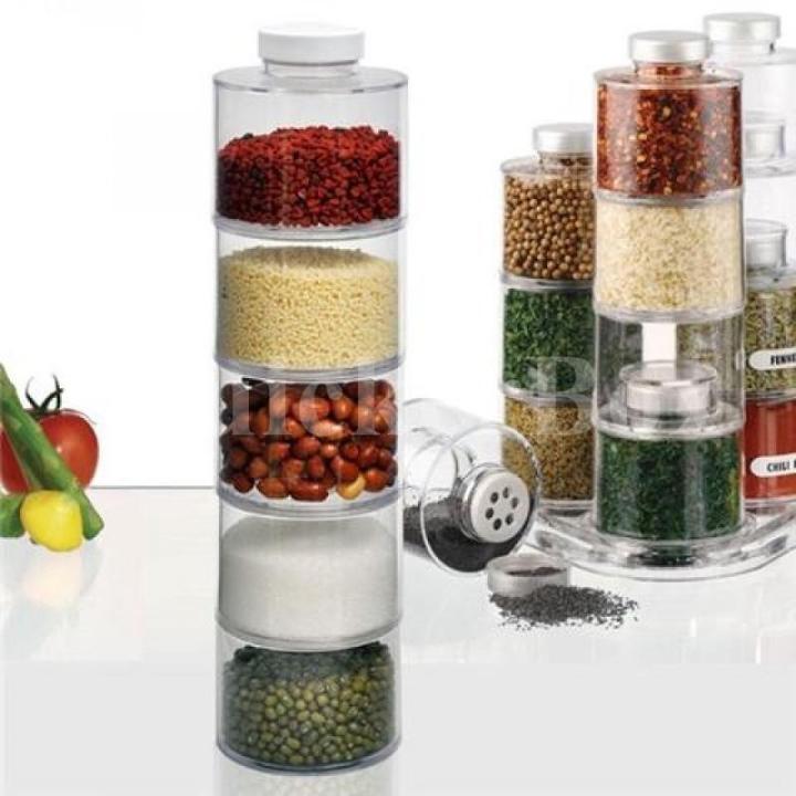 6-spice-jar-tower-ทาวเวอร์ใส่อุปกร์เครื่องเทศ-6-ชั้น