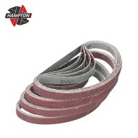 Hampton Abrasive Sanding Belts Sander 5pcs Grit 40-120 Sandpaper Abrasive Bands 457x13mm Sanding Belts For Abrasive Tools