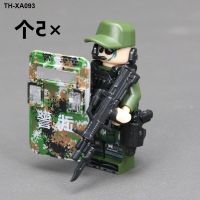 Compatible with lego swat blocks military man wang phantom male ninja ghost dog commando assembled model toys