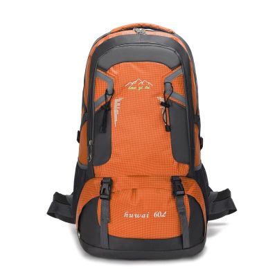 ：“{—— Lawaia 60L Large Capacity Outdoor Mountaineering Bag Waterproof Nylon Travel Bags Shoulder Leisure Sports Travel Backpacks New
