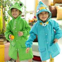 Childrens Raincoat Waterproof Extra Thick Poncho Fashion Children Student 0-10