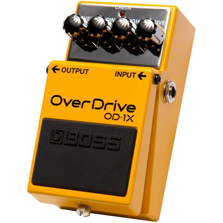 boss-od-1x-overdrive-เอฟเฟคกีตาร์-เสียงโอเวอร์ไดรฟ์-ที่สามารถให้เสียงแตกระดับโอเวอร์คลาสสิก-แถมฟรีถ่านพร้อมใช้งาน-made-in-japan