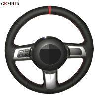 Car Steering Wheel Cover Artificial Leather For Mazda MX-5 Miata 2009 - 2012 2013 2014 RX-8 2008-2013 CX-7 CX7 2007 2008 2009