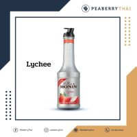 MONIN Lychee Fruit Mix 1L ลิ้นจี่ฟรุ๊ตมิกซ์ 1 ลิตร