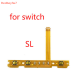 Re อะไหล่ SR SL ปุ่มซ้ายขวาสายเฟล็กซ์สำหรับ Nintendo SWITCH จอยควบคุม SR SL