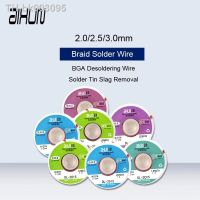 ✈❍✐ AIXUN BGA Desoldering Braid Solder Wire Width 2.0/2.5/3.0mm 1.5M Solder Remover Phone Motherboard Repair Solder Tin Slag Removal