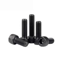 Carbon Steel 12.9 Grade DIN912 Black Left Threaded Hex Hexagon Socket Cap Screws Cup Head Allen Bolts M5-M12