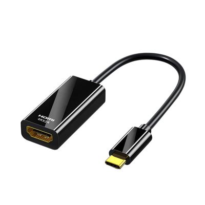 4K USB C To HDMI-compatible Cable Type C HDMI Thunderbolt 3 Converter For MacBook Huawei Xiaomi USB-C To HDMI Adapter Cable