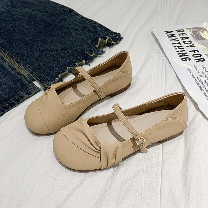 one-line-buckle-with-soft-sole-mary-jane-shoes-for-women-in-spring-and-summer-2023-new-shallow-cut-flat-bottom-with-skirt-fairy-style-single-shoes