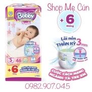 Mẫu mới nhất Tã quần Bobby S46 tặng 6