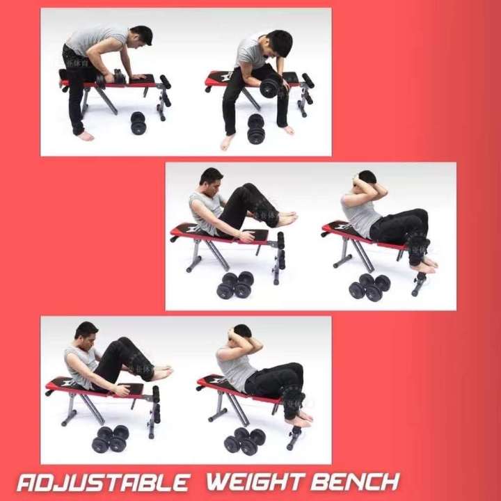 workout-shop-adjustable-bench-ม้านั่งบริหารร่างกายปรับระดับ-ม้ายกดัมเบล-ม้านั่งดัมเบล-เก้าอี้ยกน้ำหนัก-ที่ออกกำลังกาย-เครื่องออกกาย-folding