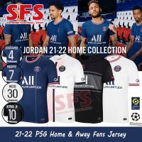 21-22 PSG Paris Soccer Football Jersey Sport T-Shirt Home Away Third Fans Version S-4XL