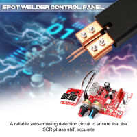 Spot Welding Machine DIY Controller Panel Time and Current Control Function with Digital Display