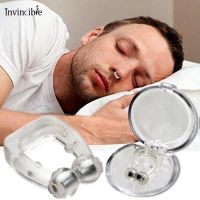 Magnetic Silicone Anti Snoring Nose Clip/ Nasal Dilator Clip Device/ Easy Breathe Improve Sleep for Men/Women