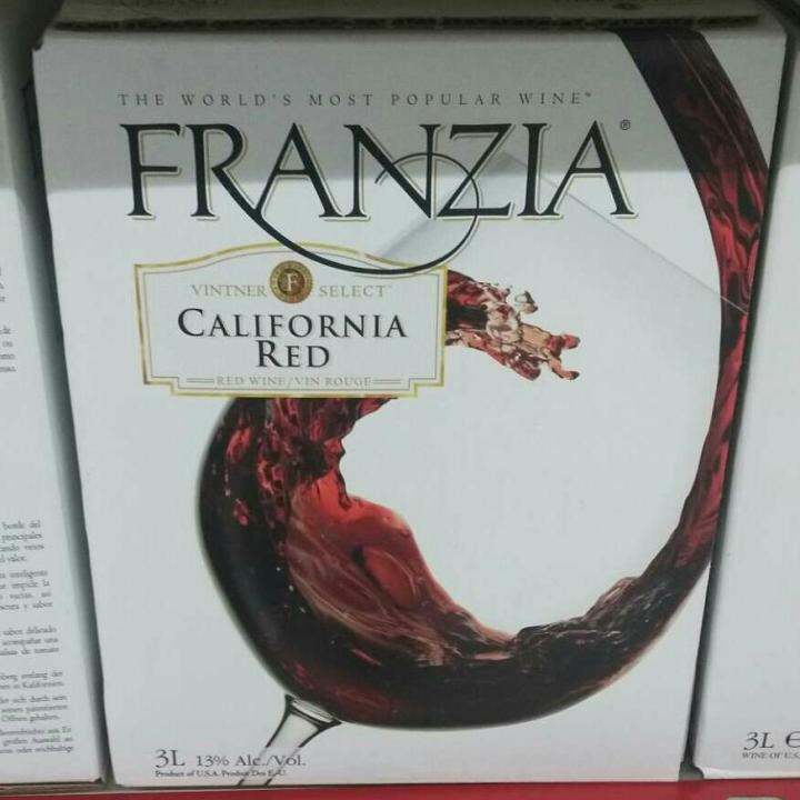 Franzia California Red Wine 3L | Lazada PH