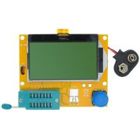 M328 Lcd 12846 B03 Lcr-t4วิทยุดิจิตอลแบล็คไลท์เครื่องวัดระยะไดโอดไตรโอดความจุเครื่องวัดอุปกรณ์อิเล็กทรอนิกส์อเนกประสงค์  Mos/pnppn L/c/r