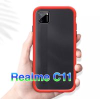 พร้อมส่ง Case Realme C11 เคสกันกระแทก ปุ่มสีผิวด้าน ขอบนิ่มหลังแข็ง เคสโทรศัพท์เรียวมี สินค้าส่งจากไทย