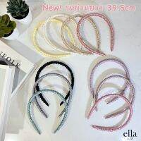 ใหม่! (รุ่นก้านยาว 39.5cm เน้นความกระชับ)Ella 22 momme Mulberry Silk headbands ที่คาดผมผ้าไหมมัลเบอร์รี่ (ก้านยาวขึ้น) ผ้าไหม 22 momme