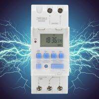 สวิตช์นาฬิกาดิจิตอล LCD 7วันตั้งโปรแกรมได้ TM919A-3 24V DC 16A