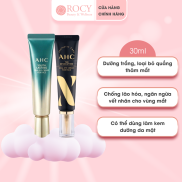 Kem Mắt AHC Time Rewind Real Eye Cream For Face Dưỡng Da Trắng Tăng Độ Đàn