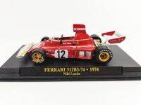 IXO 1/43 ENZO 312 126CK F2007 P4 1974 Niki Lauda #12 F1แข่งรถเก็บรวบรวมของเล่นรถลากโลหะผสมหล่อขึ้นรูป