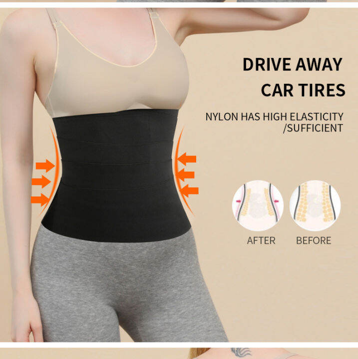 Belly strap adjustable waist trainer body wrapping belt women's corset