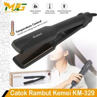 2 in 1 เครื่องหนีบผมตรง เซรามิค 4 in 1 สําหรับร้านทําผม Kemei KM 329 Q6D3TH