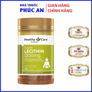 Viên uống mầm đậu nành Healthy Care Super Lecithin 1200mg 100 viên giúp