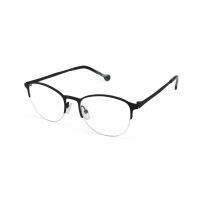 【LZ】✎○  ZENOTTIC Design Half Rim Round Glasses Women Metal Frame For Female Male Prescription Frames