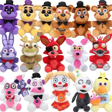 25cm / 14cm FNAF Plush toys pendant Golden Freddy Nightmare