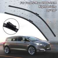 【COOL】 purplekattt ใบปัดน้ำฝนกระจกหน้าแบนขนาด26นิ้ว30นิ้ว,สำหรับ Ford S-Max 2006-2014จำนวน2ชิ้น