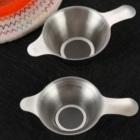 ที่กรองชาสแตนเลส 304แท้ รุ่น Premium 304 Stainless Steel Tea Strainer | Nature Kombucha