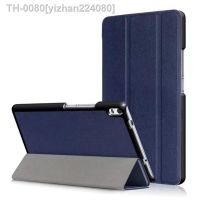 ◇┅ yizhan224080 Capa Magra Magnética Dobrável em Couro PU para Tab 4 8 Plus TB-8704X TB-8704F