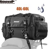 Rhinowalk 40L-60L กระเป๋าขี่จักรยานยนต์ กระเป๋ารถจักรยานยนต์ กระเป๋าที่นั่งด้านหลัง กันน้ํา กระเป๋าเดินทาง มอเตอร์ไซด์