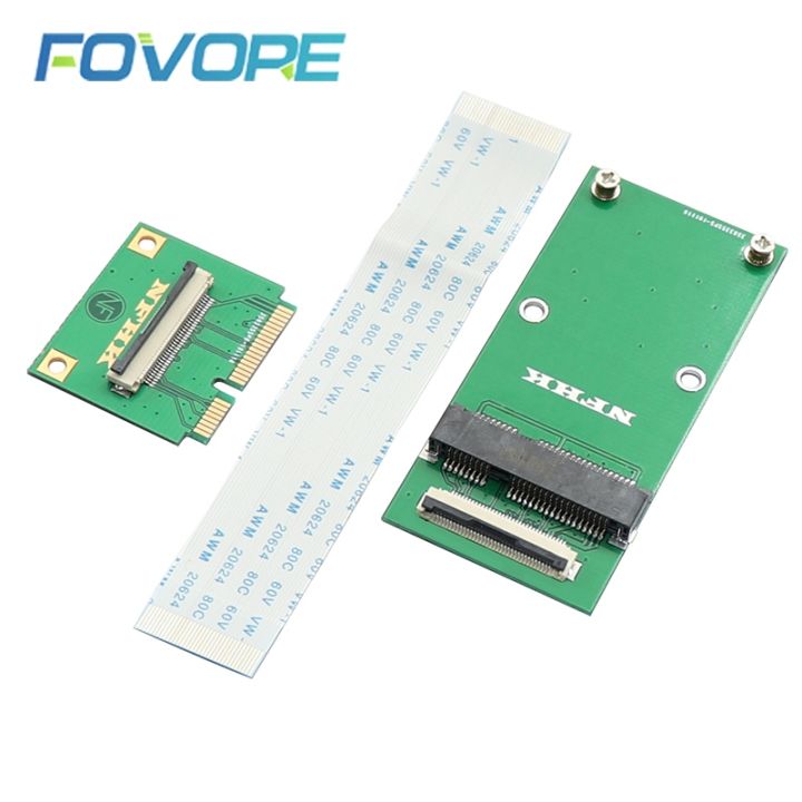 【YF】 MSATA To PCI Express Extension Mini SSD PCI-e Extender Extend For ...