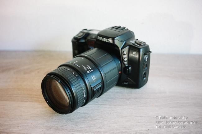 ขายกล้องฟิล์ม-minolta-707si-serial-20315815-พร้อมเลนส์-sigma-70-300mm