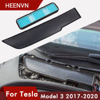 Heenvn Car Air Flow Vent Cover Trim Auto For Tesla Model 3 Air Filter Accessories Anti-Blocking Model3 Intake Protection Three