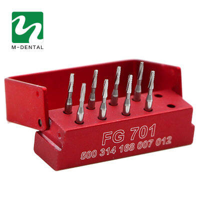 10ชิ้นกล่อง SBT ทันตกรรมคาร์ไบด์ burs FG-700FG-701FG-702สำหรับ handpiece ความเร็วสูง