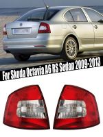 ไฟไฟท้ายรถแบบไม่มีหลอดไฟสำหรับ Skoda Octavia A6ซีดาน2009-2013สำหรับ RS 2009-2013 1Z5945112B 1Z5945111B แต่งรถ