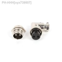 1set 2Pin 3Pin 4Pin 5Pin 6Pin 7Pin 8Pin 9Pin 10 Pin GX16 Elbow Waterproof Aviation Connector Plug Socket - Select