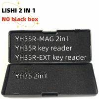 ไม่มีกล่องดำ Original Lishi เครื่องมือ2 in 1 YH35R YH35R-MAG YH35R-EXT Key Reader YH35สำหรับ Yamaha รถจักรยานยนต์ Key locksmith เครื่องมือ