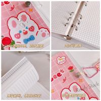 【Ready Stock】 ₪ C13 Cute Girl Heart Handbook Set Material Spree High-Value Loose-Leaf Coil Book Student