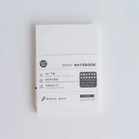 A5 A6 Fixed-page Inner Core Base Hand Ledger Notebook Inside The Page Grid Horizontal Line Blank Agenda Planer Notepad