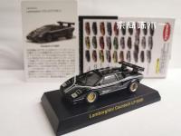 164 KYOSHO Lamborghini Countach LP 500R คอลเลกชัน Die Cast Alloy รถเข็นรุ่นเครื่องประดับ Gift