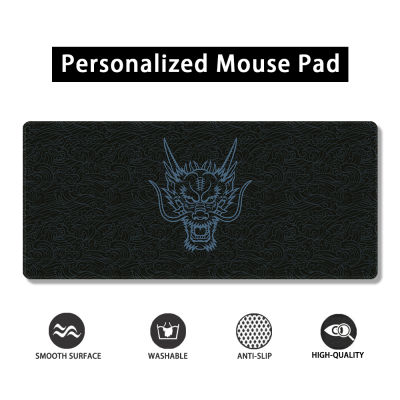 Mouse pad Chinese dragon Extended mousepad Waterproof Non-Slip design Precision stitched edges Cute deskmat Personalised large gaming mouse pad