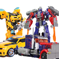 New Anime Movie Transformation Robot Toys Car Engineering Action Figure model children toy for boy Kids gift