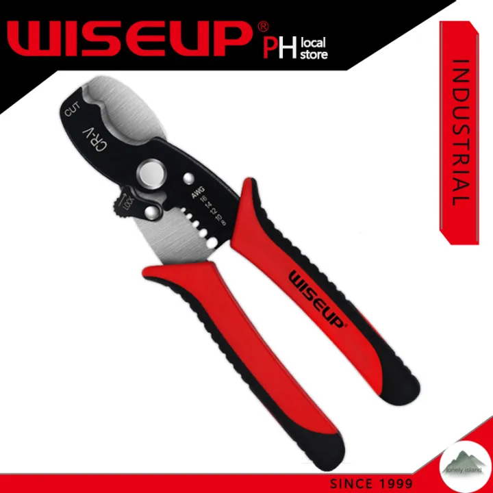 wiseup Original 2 In 1 Heavy Duty Electrical Wire Stripper Cutter