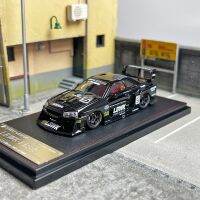 Nissan Gt-R Er34แบบหล่อโลหะแบบแบบจำลองรถจากโลหะอัลลอยด์1:64สเกลจอแสดงผลเครื่องประดับโลหะสถิตของที่ระลึกคอลเลคชั่นงานอดิเรกสำหรับผู้ใหญ่