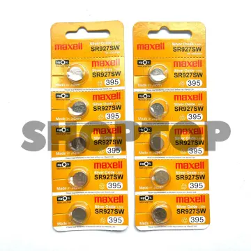 New 10PCS AG9 394 LR936 394A L936F SR936SW 1.55V Lithium Batteries Button  Battery for Watch Toys